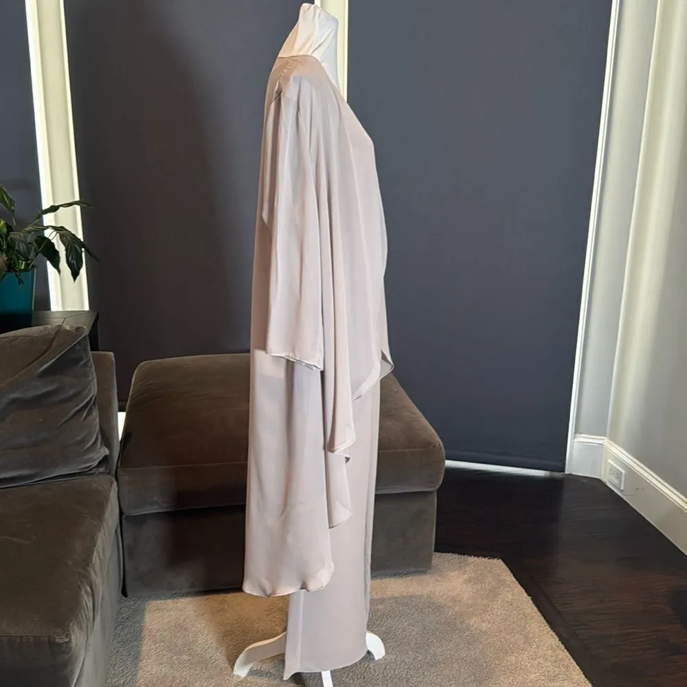 Women’s Gray Chiffon 3 Piece Formal Mother of the Bride Pants Suit Size 16 NEW - Image 3