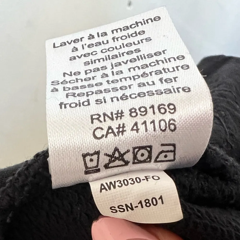 ATM French Terry Slim Sweat Pant Jogger Black Size Small - Image 10