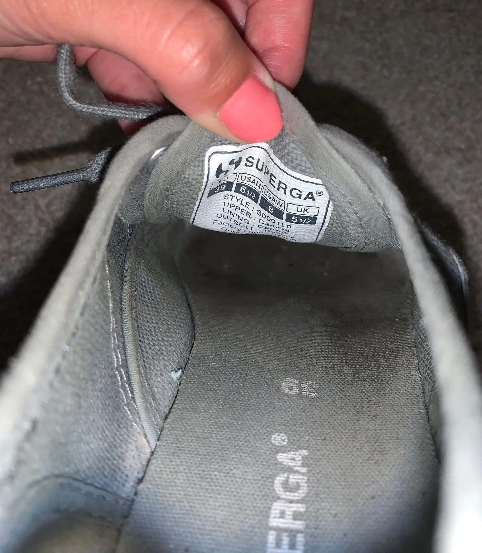 Gray Platform Sneakers - Image 5