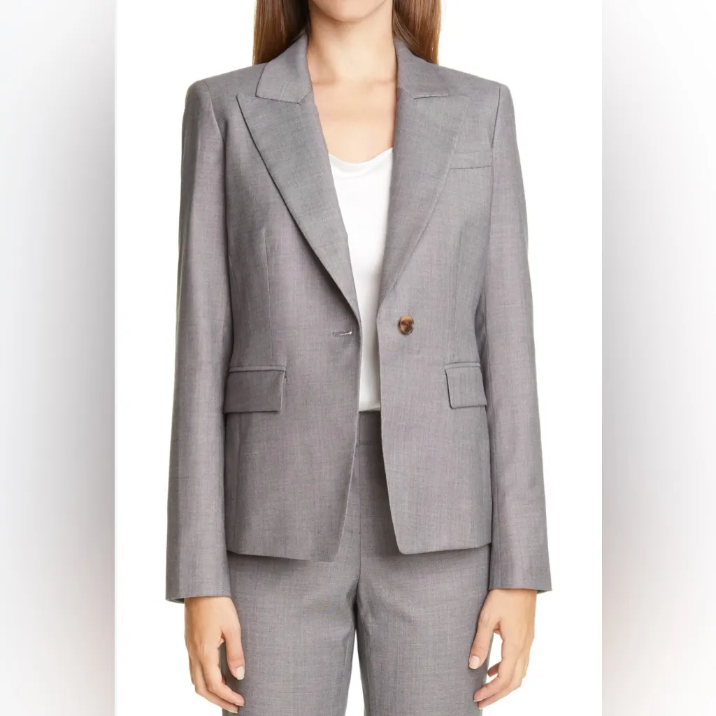 LAFAYETTE 148 NEW YORK Wool Blend Blazer - Image 10