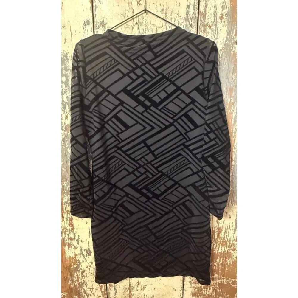 NWT Vera Moda black mini dress, size small - Image 4