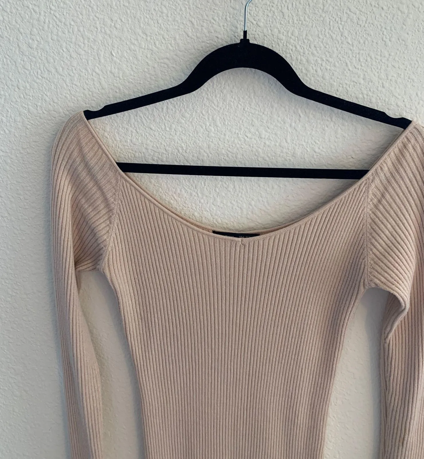 Shein Knit Sweater Dress Ribbed - Image 2