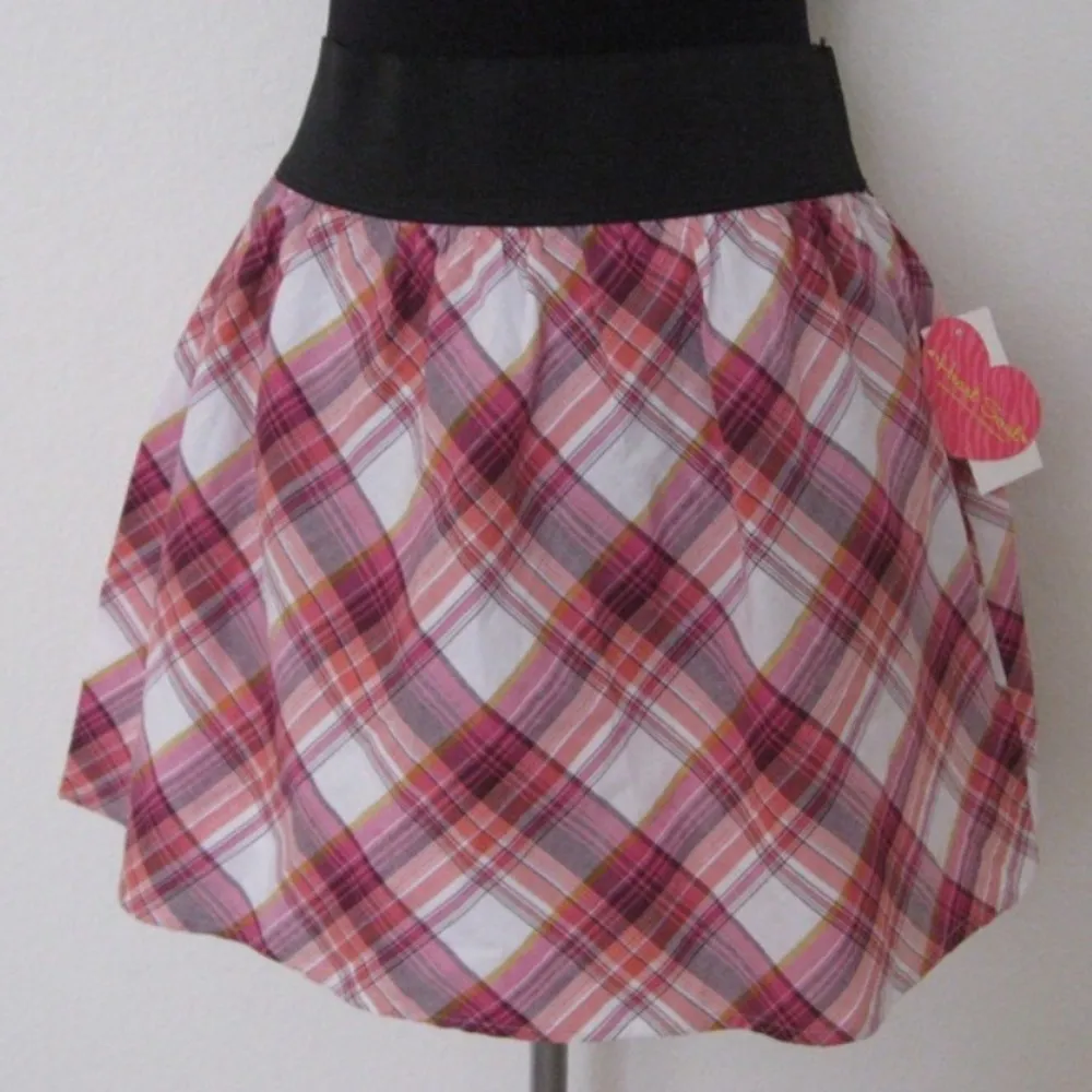 Heart Soul Plaid Skater Skirt - Image 4