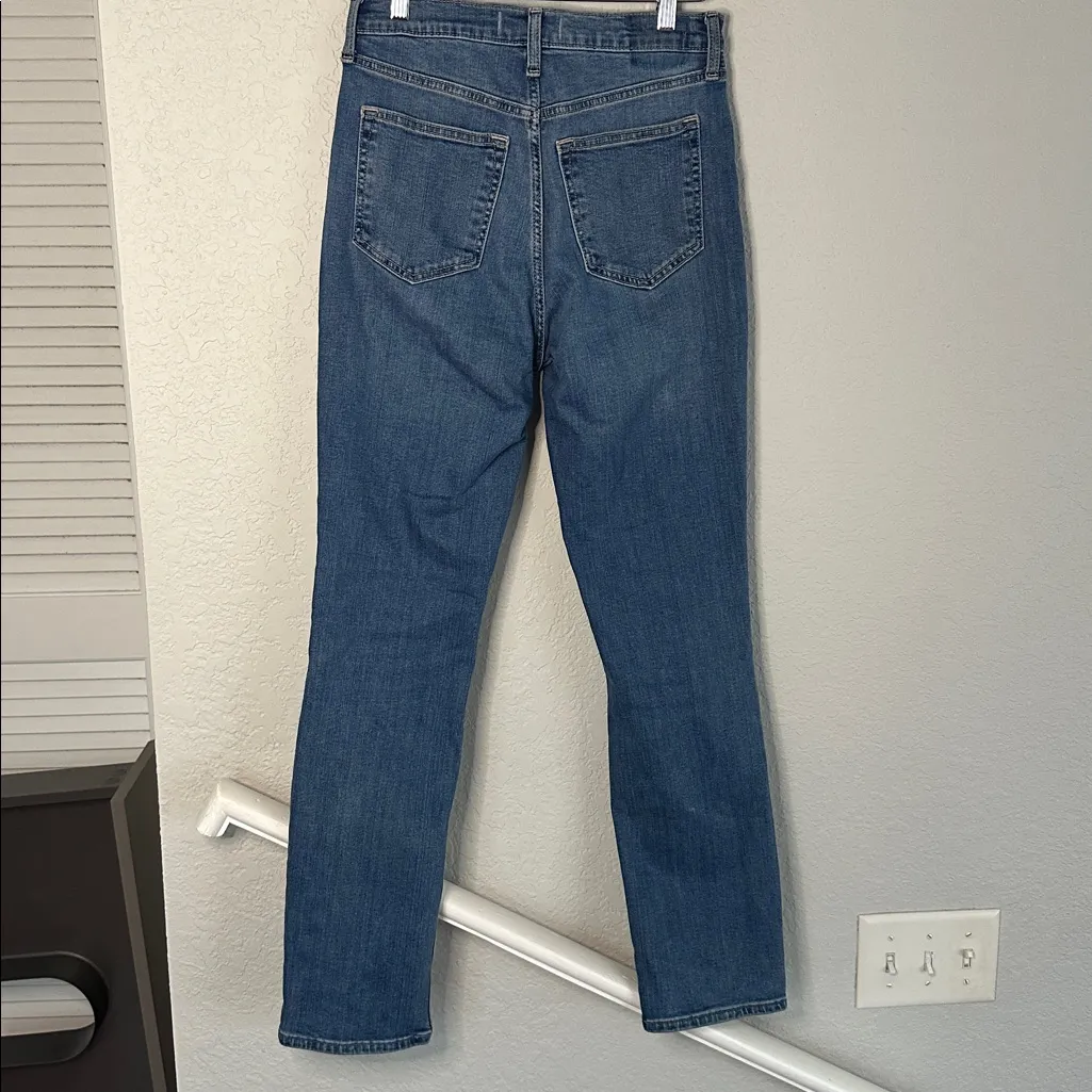 Abercrombie & Fitch Slim Straight Ultra High Rise Jeans Size 27 A&F Y2K - Image 6