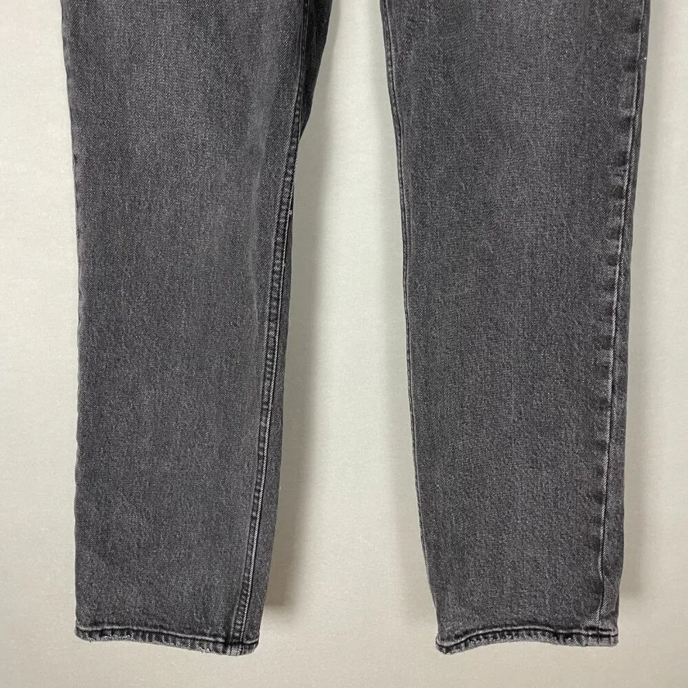Abercrombie and Fitch The 90s Straight Ultra High Rise BROKEN ZIPPER Curve Love - Image 11