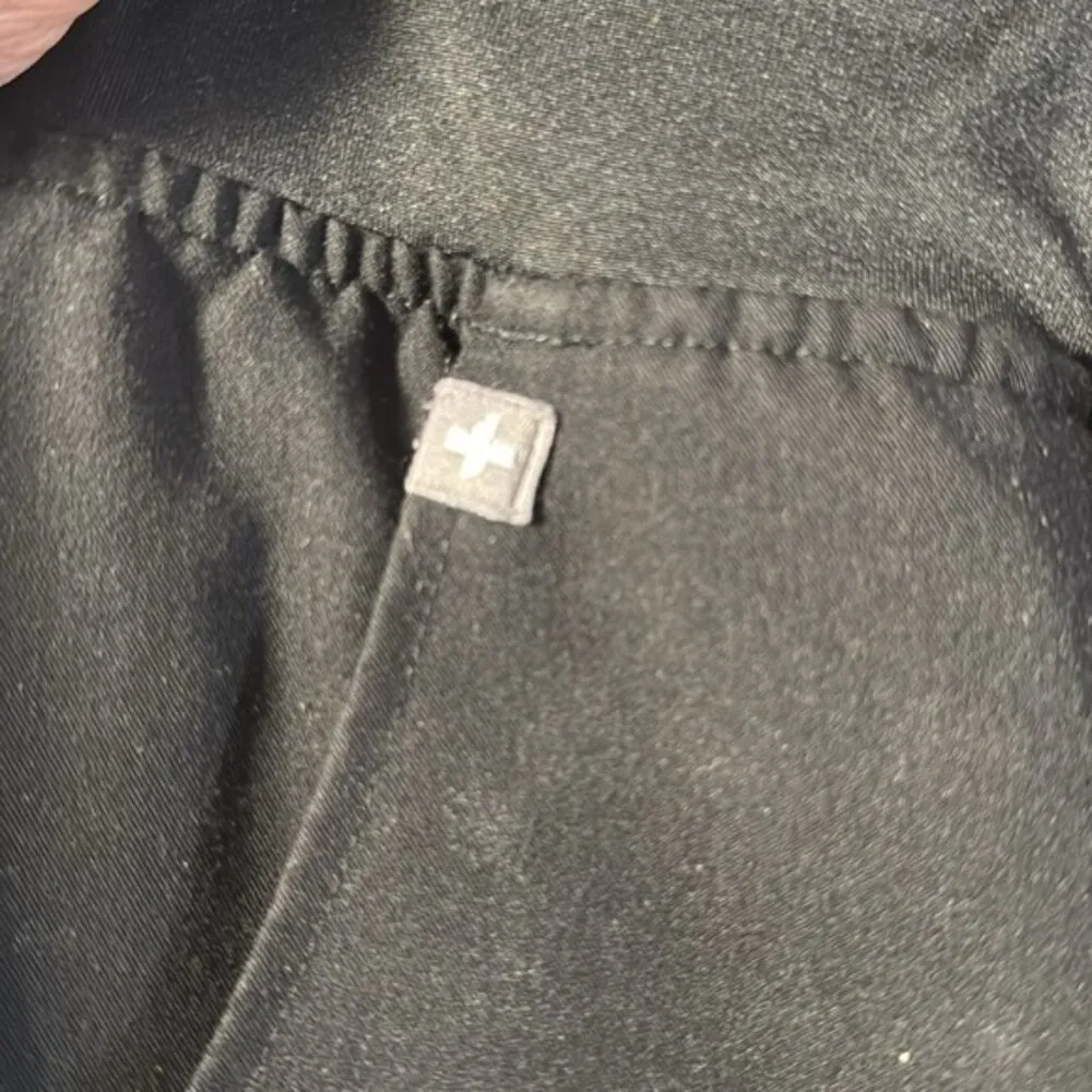 FIGS Zamora Black Jogger Scrub Pants Surgeon Pharmacist Doctor Nurse SZ XS #5587 - Image 5