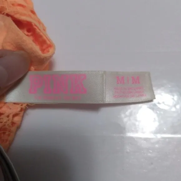 PINK from VS bralette color salmon size M - Image 5