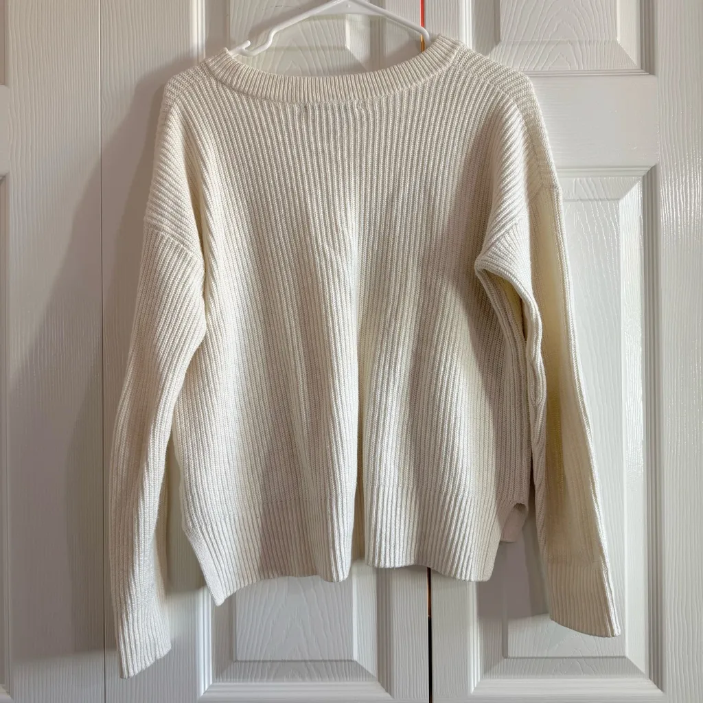 Madewell patch pocket pullover sweater -XS - Image 3