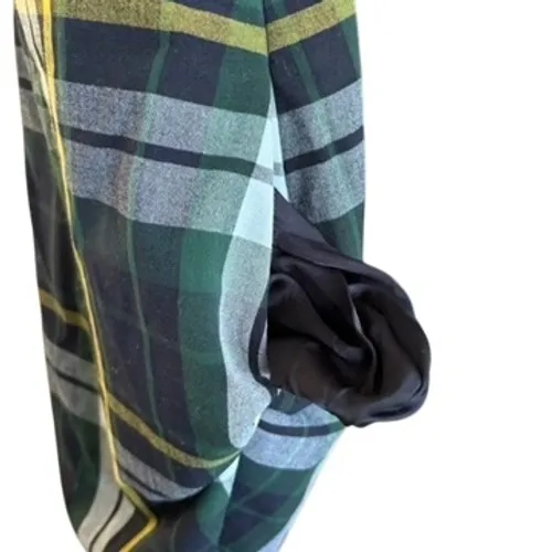 Aritzia Wilfred Plaid Mini Dress Sz 4 Green Schoolgirl Twee Preppy‎ Clueless - Image 5