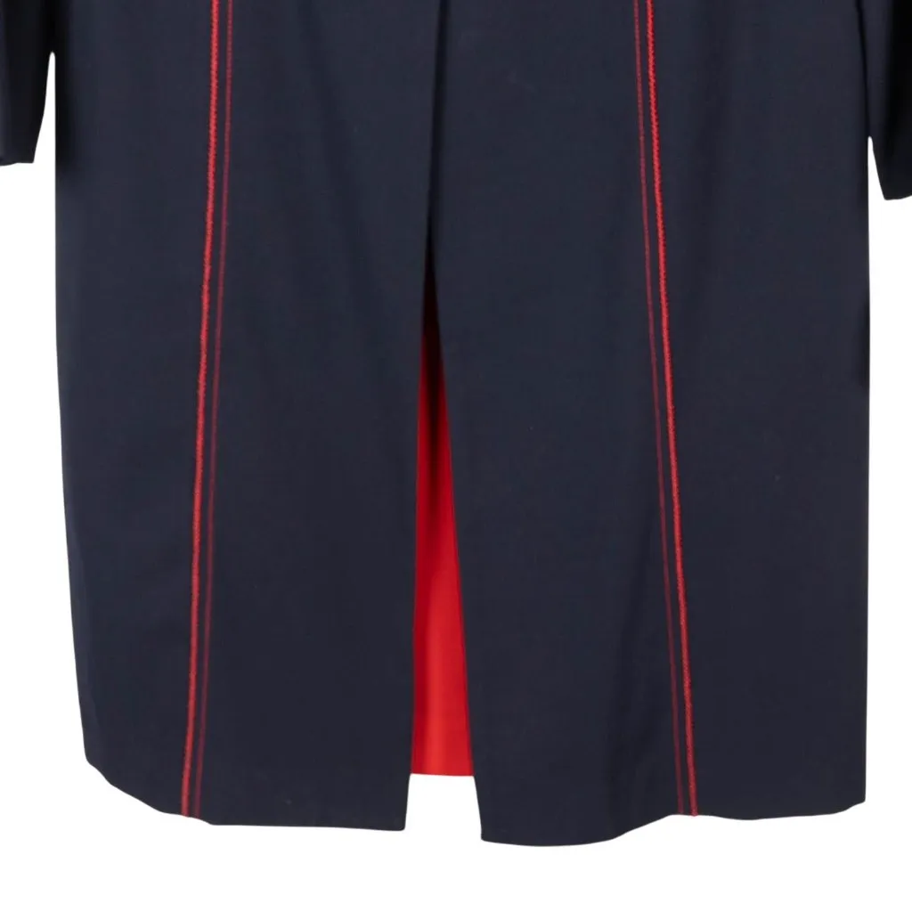 Julian Taylor Dress Blazer Set 12 14 Womens 80s Career Casual NEW Navy Blue Red - Image 3