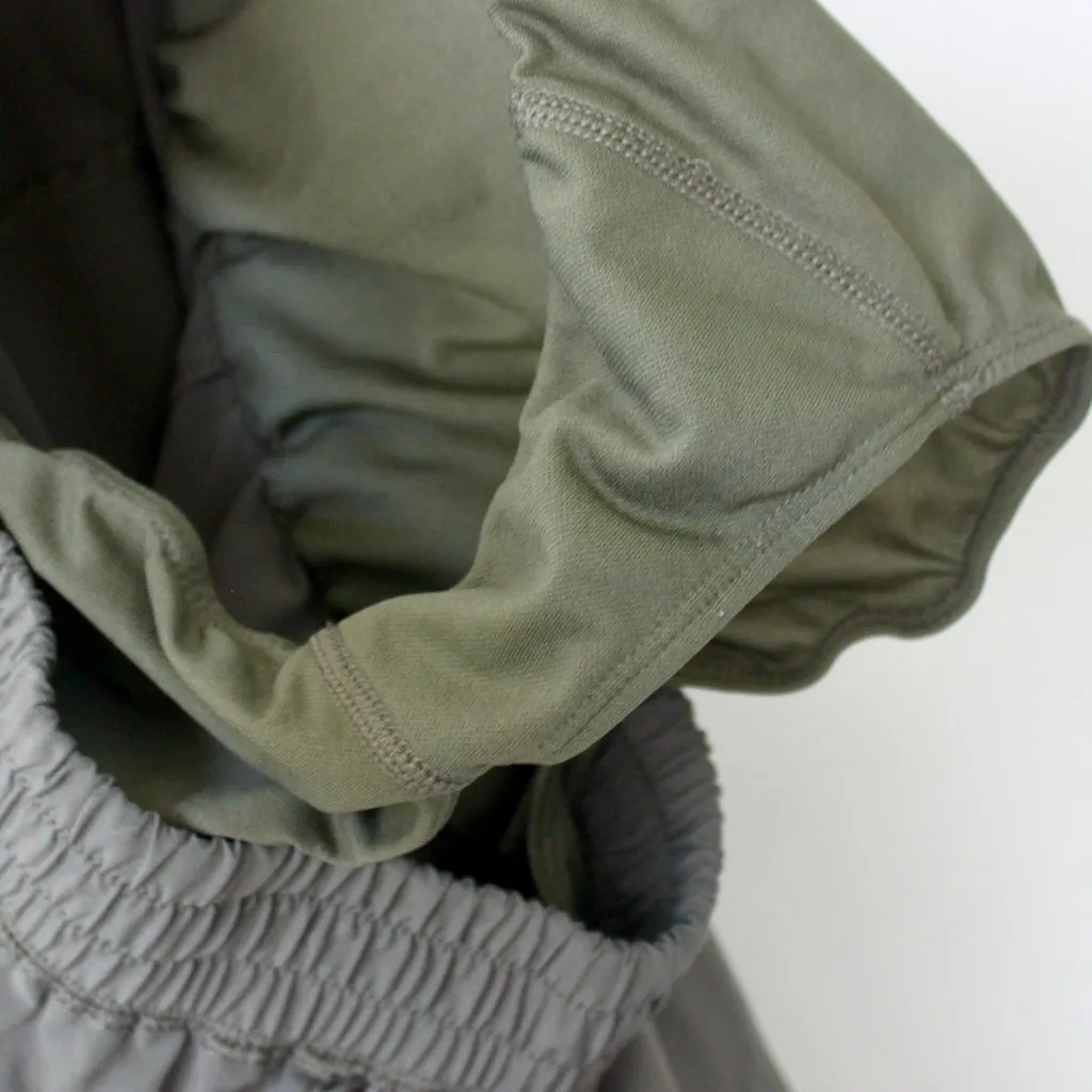 Gaiam Muted Olive Green Elastic Waistband Stretchy Athletic Workout Shorts - Image 5