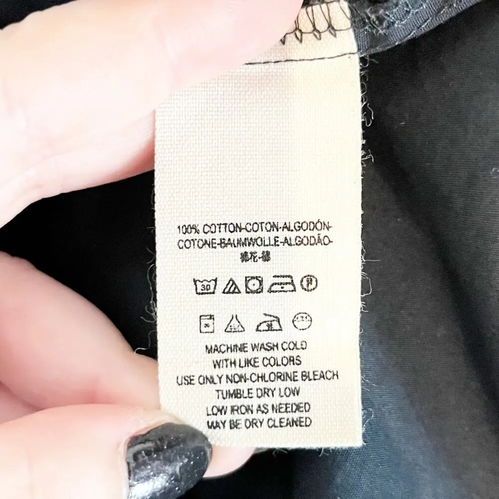 Free People Show Me Some Shoulder Tunic Top Black Small - Image 6