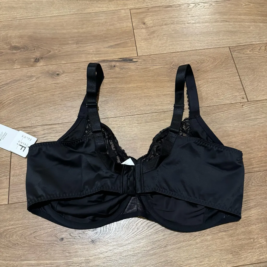 NWT Chantelle Every Curve Full Coverage Unlined Bra in Black Size 42DDD / 42F - Image 8