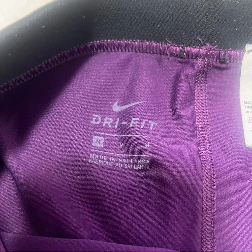 Nike Pro Purple Athletic Shorts - Image 3