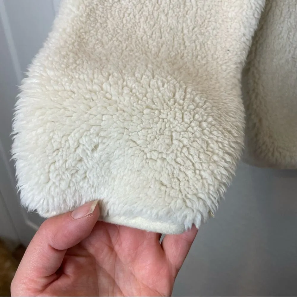 CARVE DESIGNS Cozy Cream Fleece Pullover Size S - Image 3