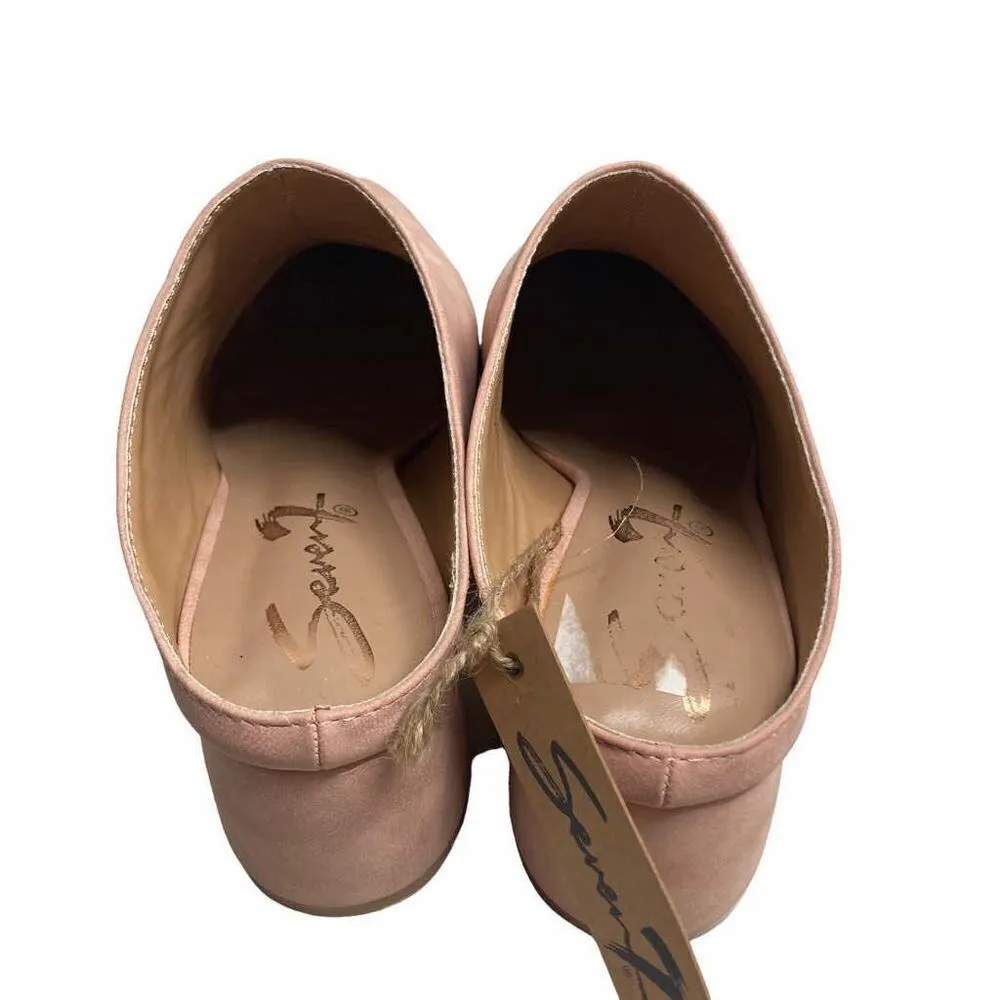  ‎SEVEN7 Monica Mule Blush Size 10 - Image 2