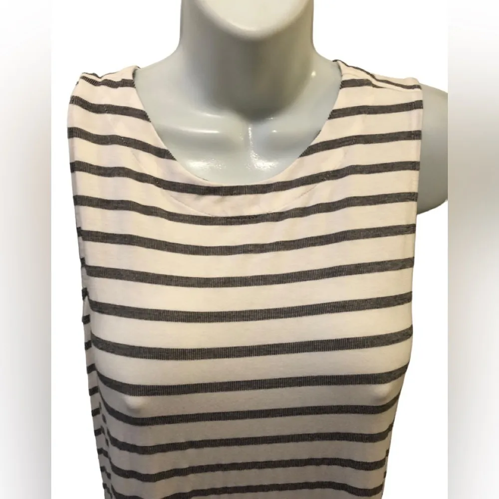 J. Jill Wearever Collection 2PC Sheath Tank Dress Longline Cardigan XS Career - Image 6