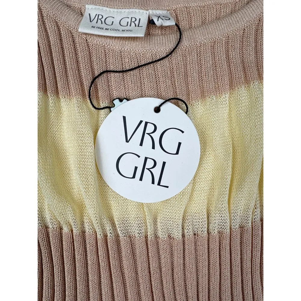 Verge Girl - Rowan Knit Maxi Dress in Tan - Image 2