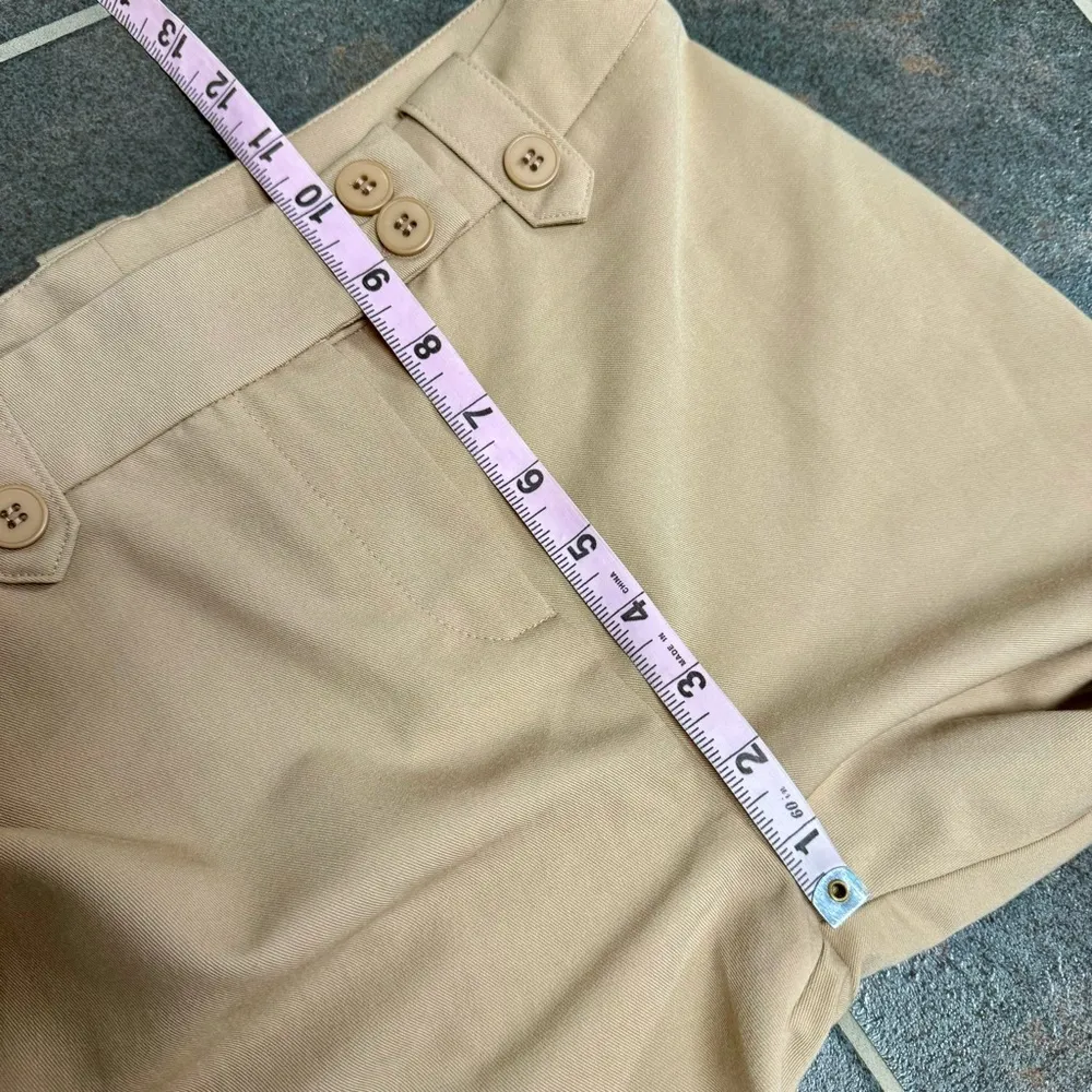 NEW Princess Polly Veronika Pants Flare Leg Trousers Beige US 4 NWT - Image 14