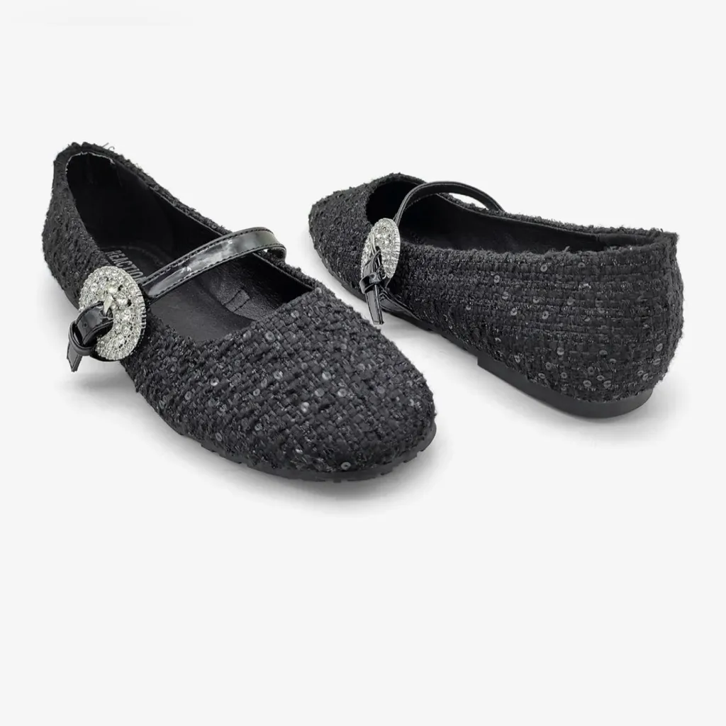 NEW Kenneth Cole REACTION Black Elwood Ballet Flat 9 $69 - Image 10