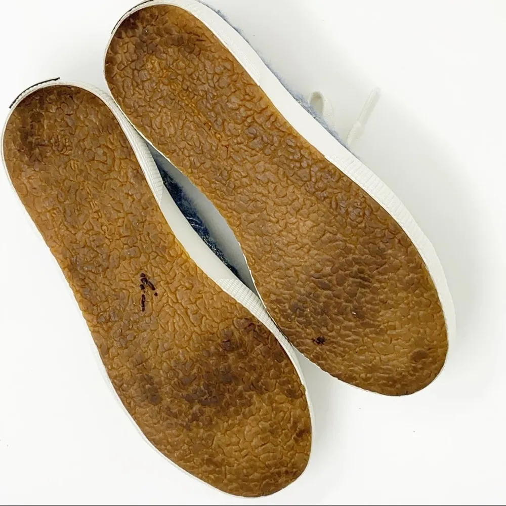 Superga The Man Repeller Tweed Sparkle Sneaker size 37 Blue White - Image 7