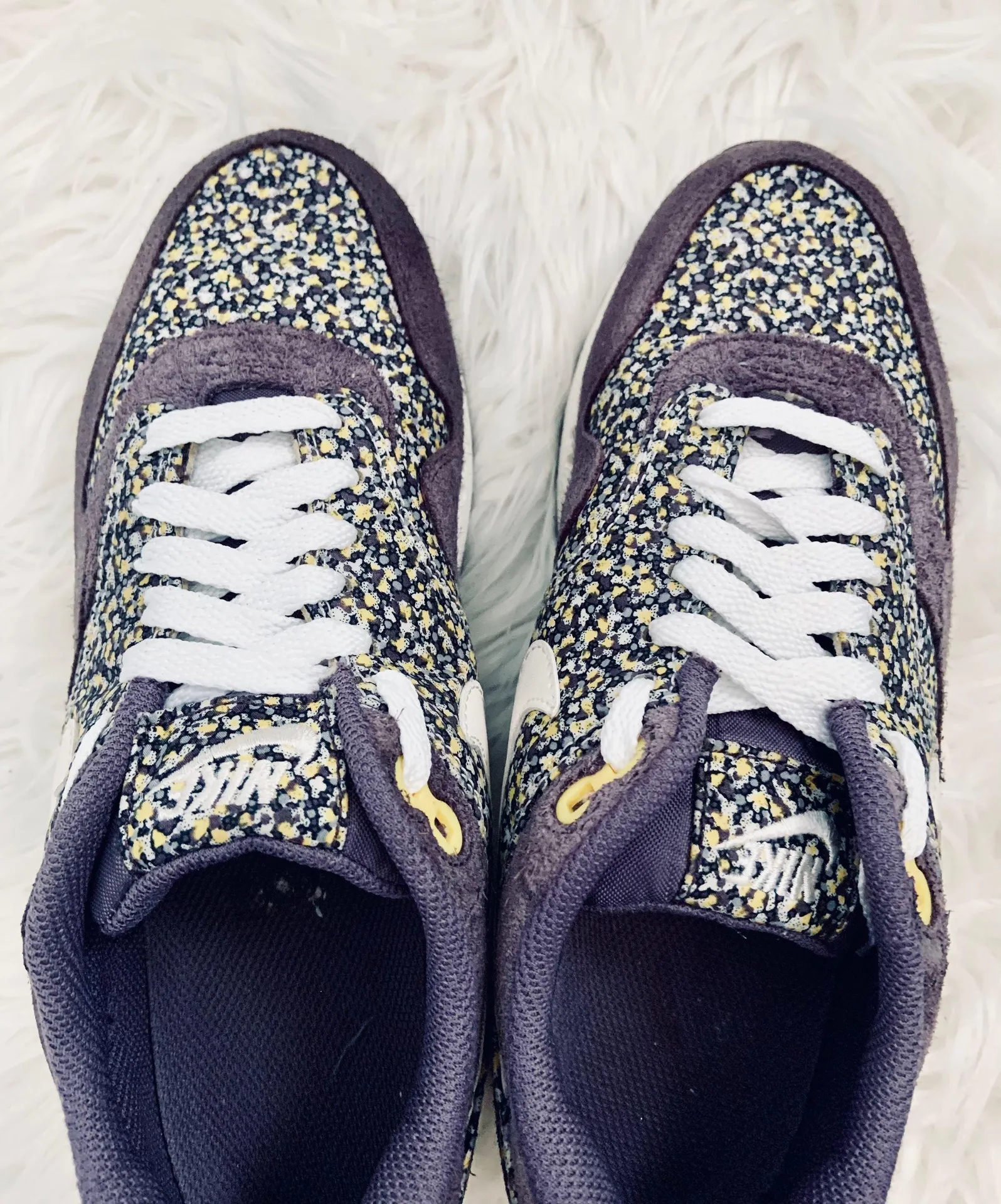 Air Max 1 Rare Plum Floral Print 2012 - Image 7