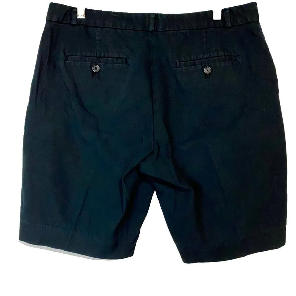 Banana Republic Women’s Flat Front Shorte Black Size 10 EUC - Image 8