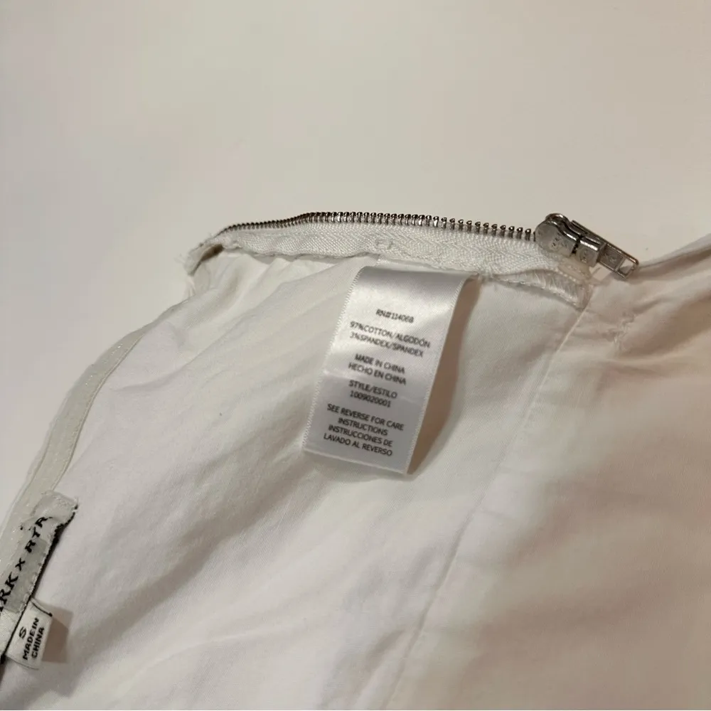 ASHLEY PARK X RTR White One Shoulder Top Size Small - Image 6