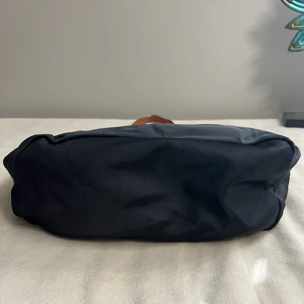 🖤 Ralph Lauren RLL Luxe Black Nylon & Leather Trim Tote - Image 3