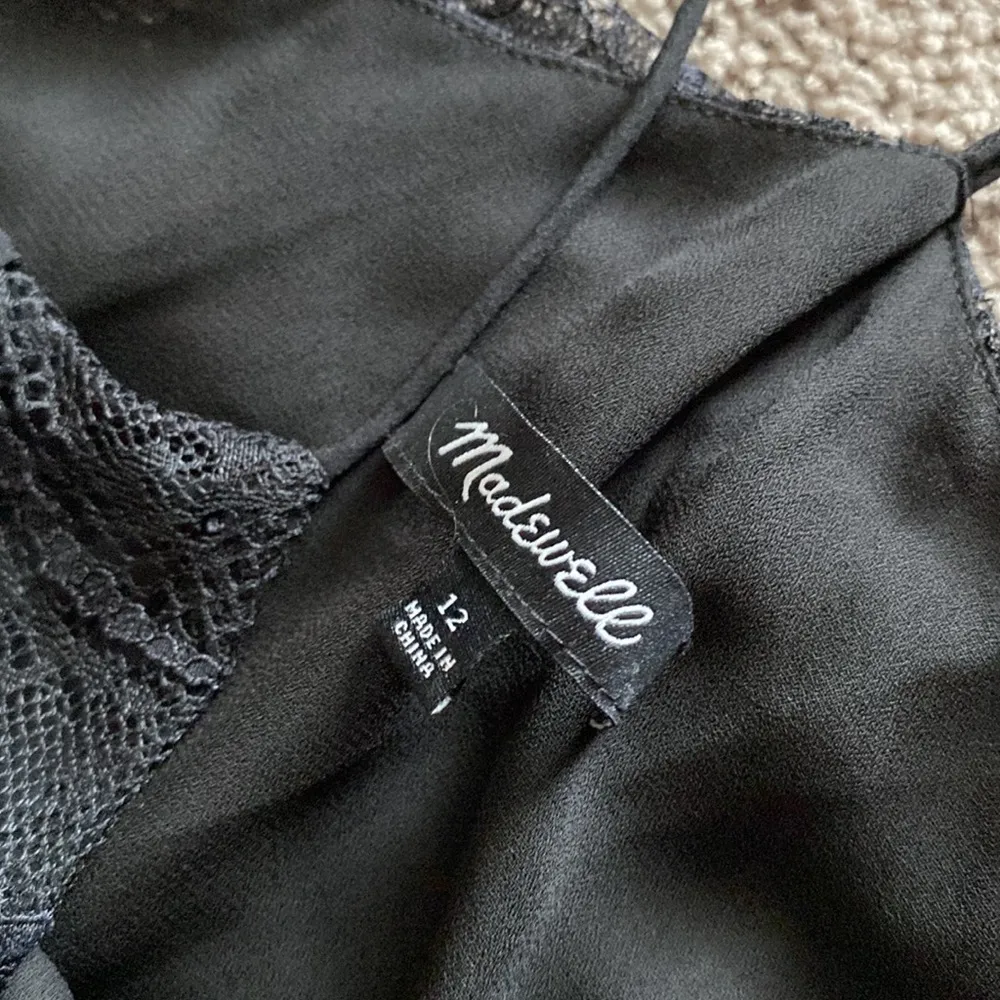 Madewell Black Dress SIZE 12 7️⃣9️⃣ - Image 3