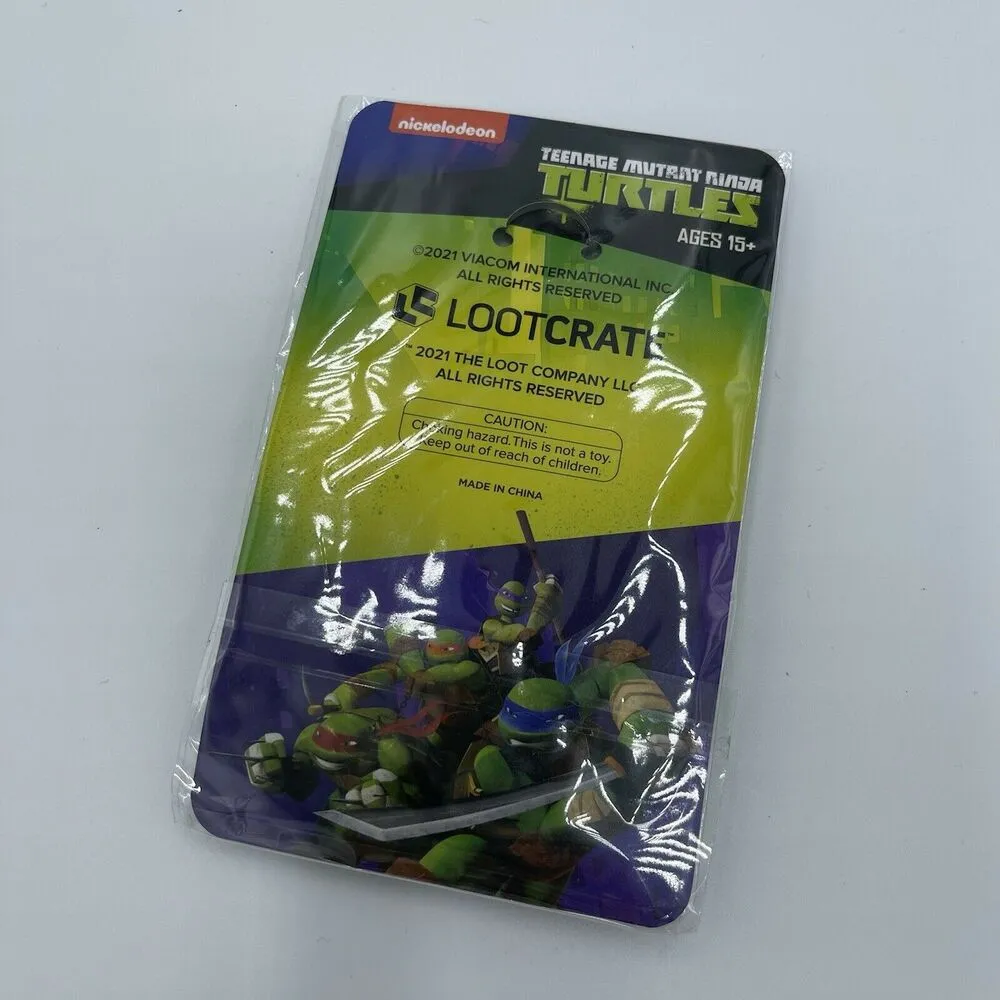 Loot Crate Teenage Mutant Ninja Turtles Nickelodeon Beebop Rocksteady Keychain - Image 2