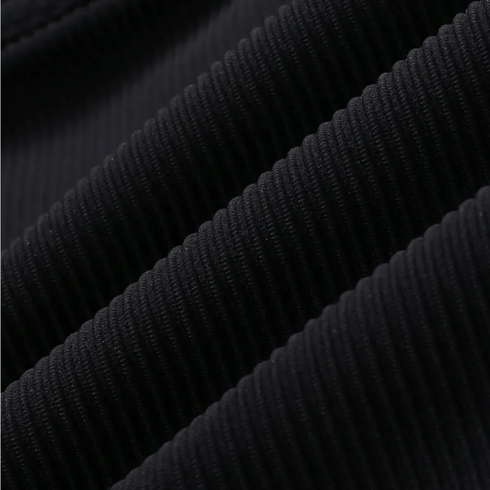 BERLOOK Contrast Trim Underwire Bikini TOP 07 Black Size M - Image 8