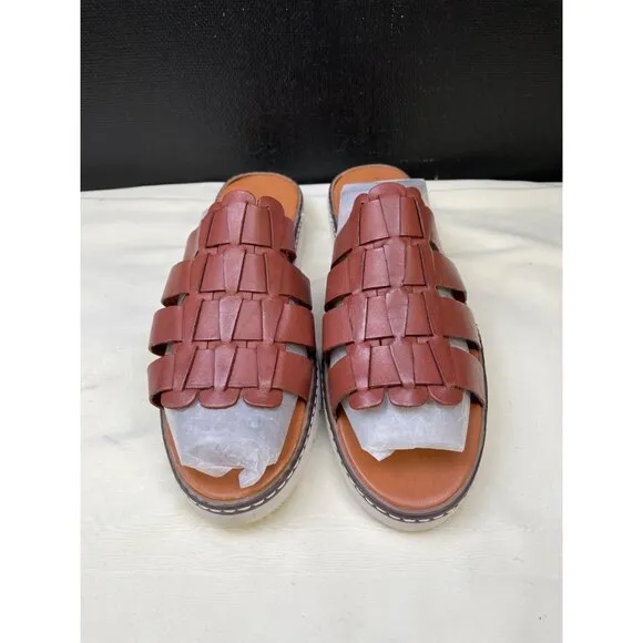 Bearpaw by Vanessa Womens Sandals Shoes Tan Cognac Size 11 SKU 6617 - Image 2