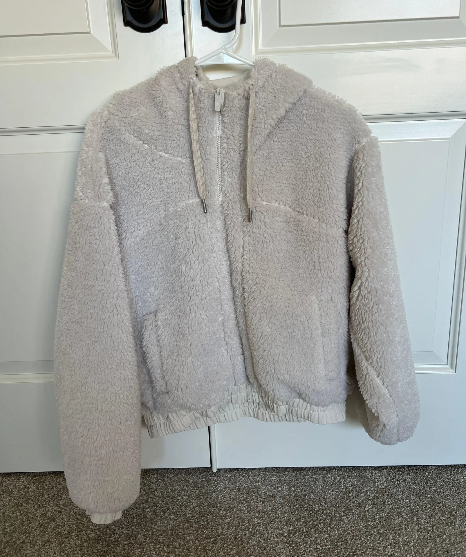 Reversible Fleece Jacket In Opal - Image 6