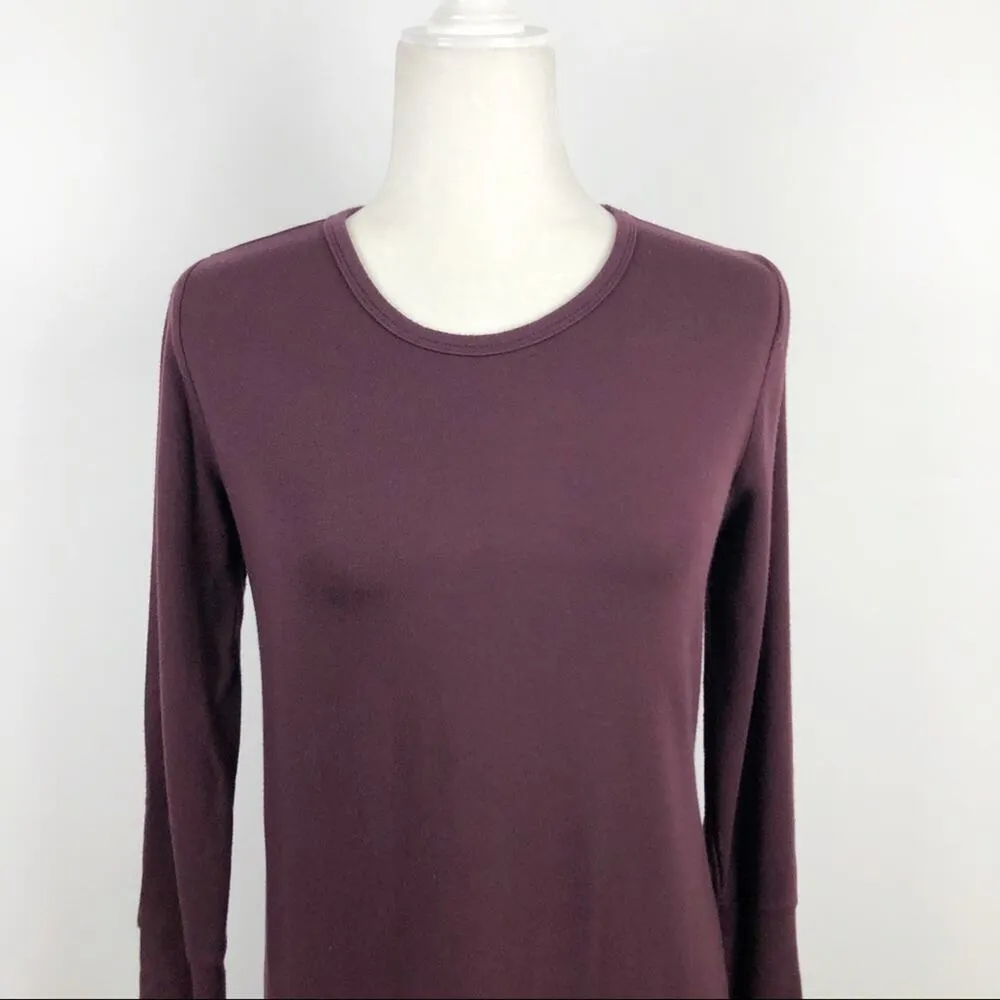 ATHLETA Crossover Sweatshirt Slouchy Boxy Long Sleeve Winter Dress XXS - Image 5