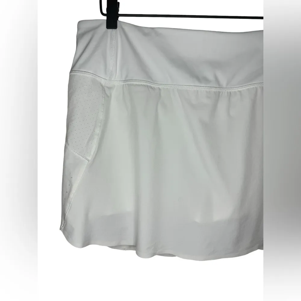 Athleta Run With It 14” Skort Size XL White - Image 4