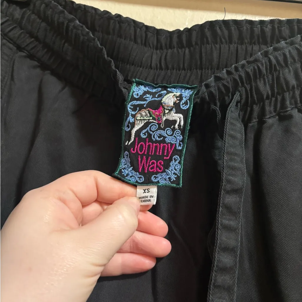 Johnny Was Black Cargo Pants - Image 7