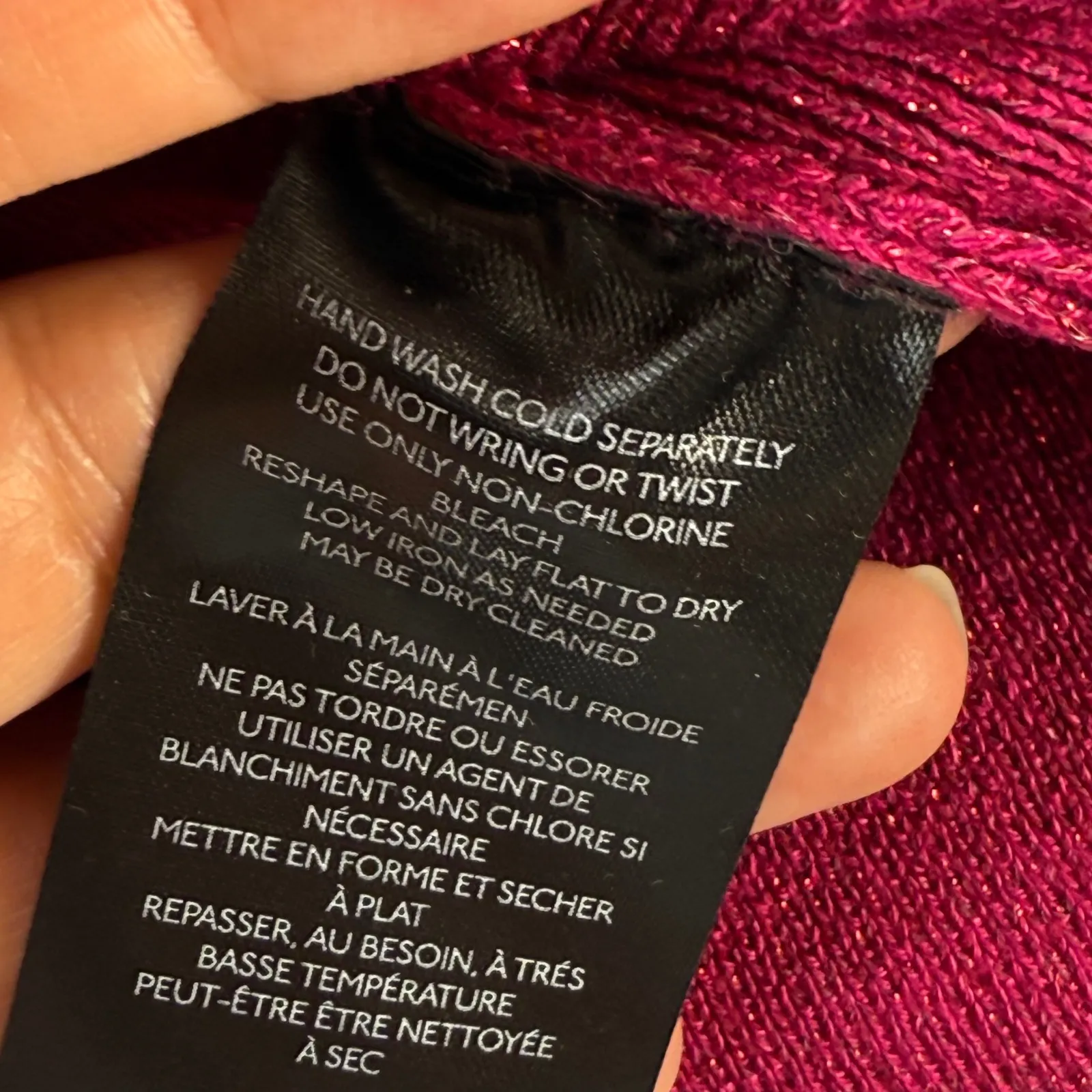 Maeve Anthropologie Top Bell Sleeve Square Neck Metallic Knit Blouse Small‎ - Image 6