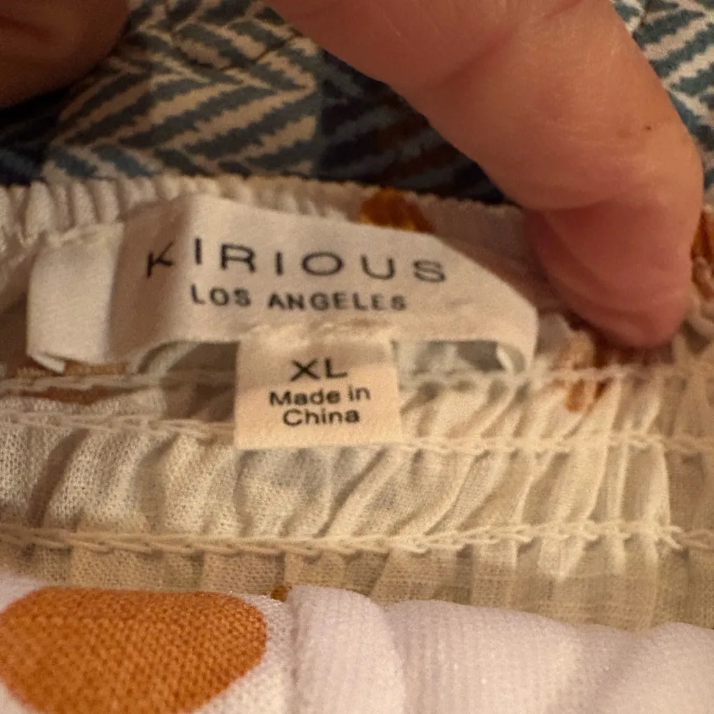 Kirious Los Angeles White and Orange Lace - Image 6