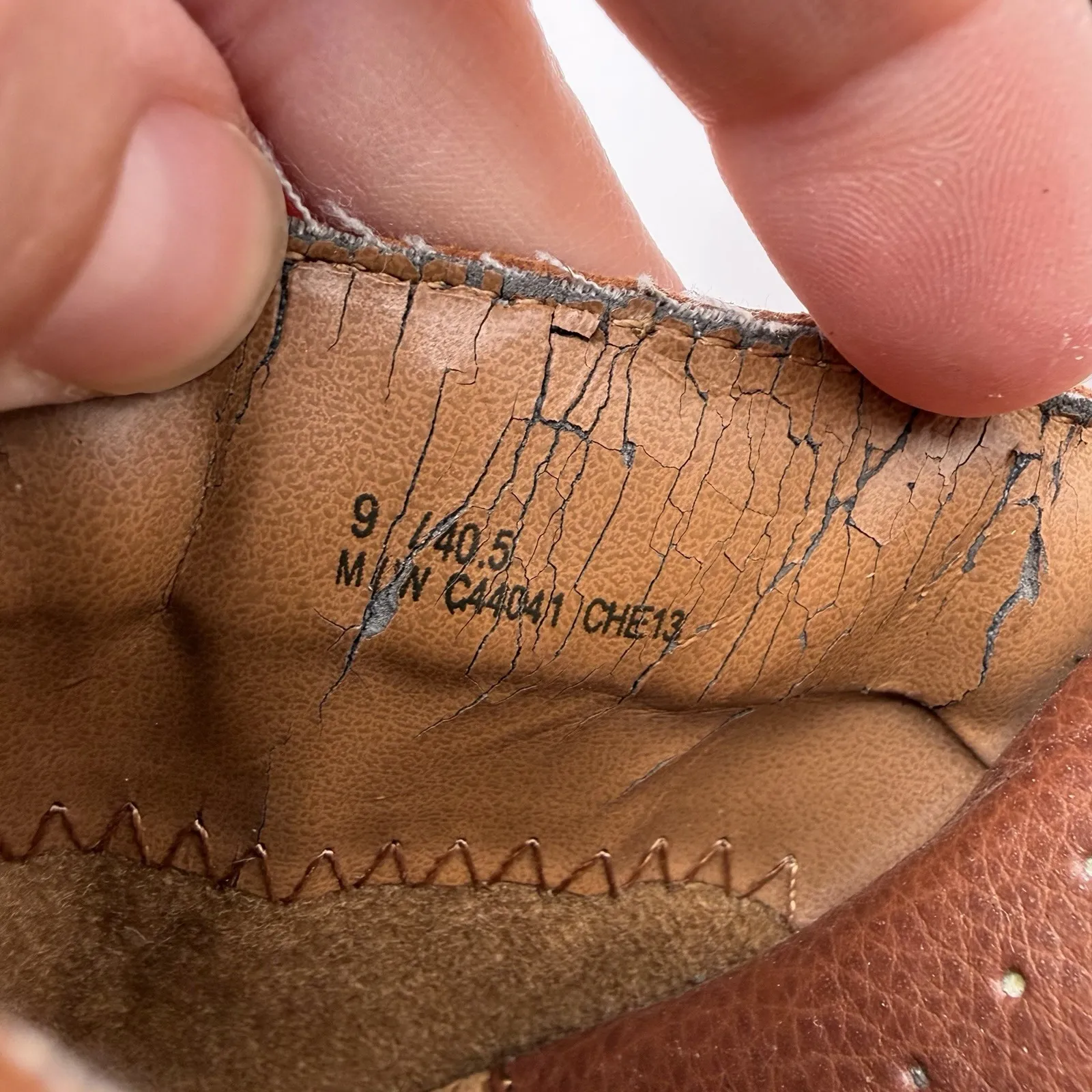 BOC Born Concept Brown Leather Mule Clogs Sz 9 Slip - Image 8