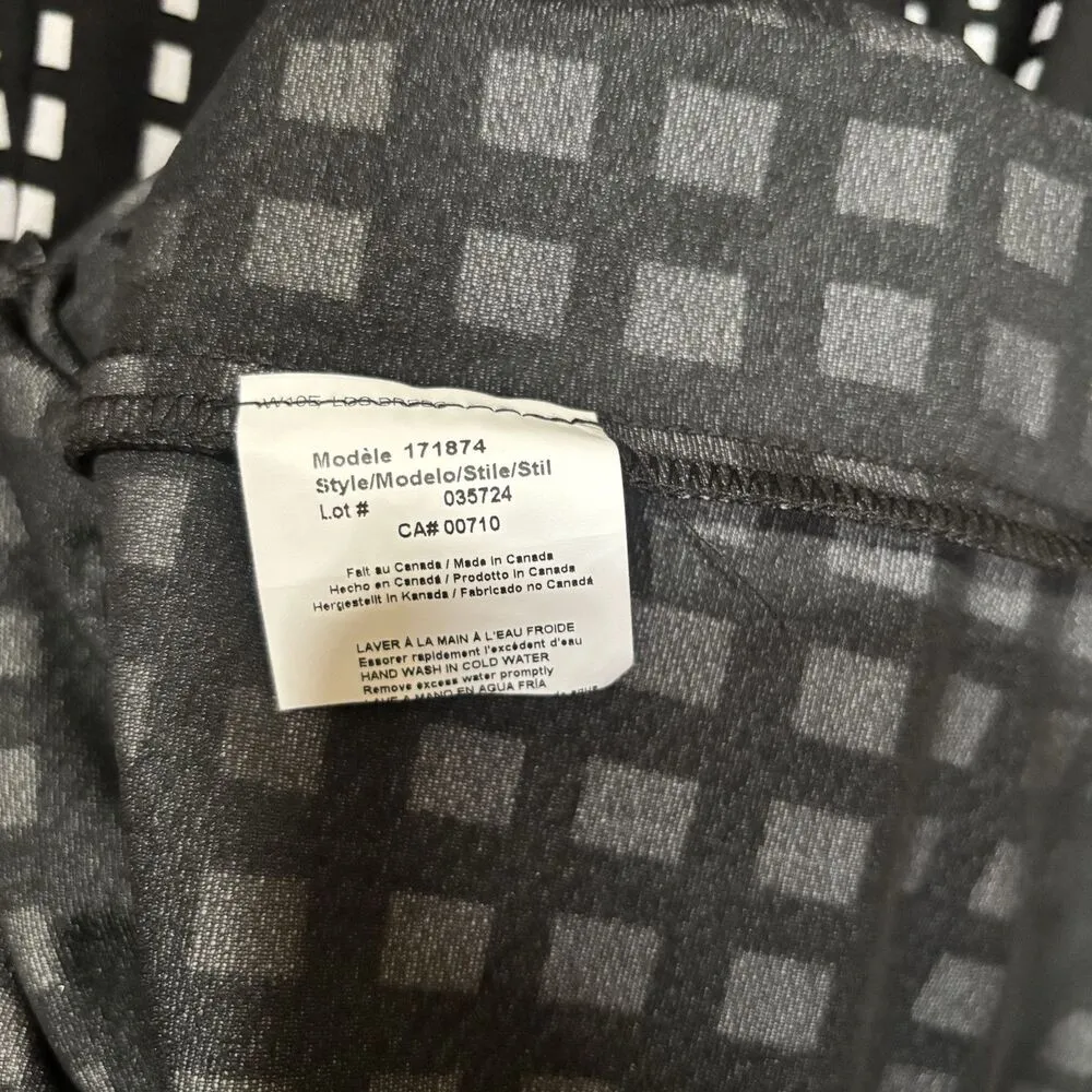 Joseph Ribkoff Cocktail Sheath Dress Womens 10 Black White Print Evening - Image 7