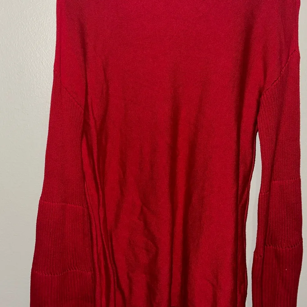Vince Camuto Crew Neck Bell Sleeve Winter Sweater - Image 5