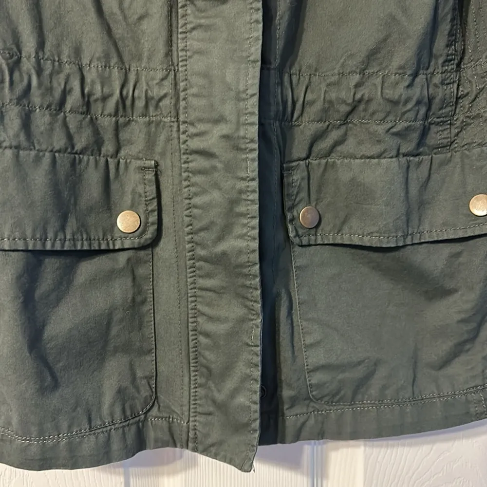 Love Tree  Utility Jacket Olive Green Medium - Image 3