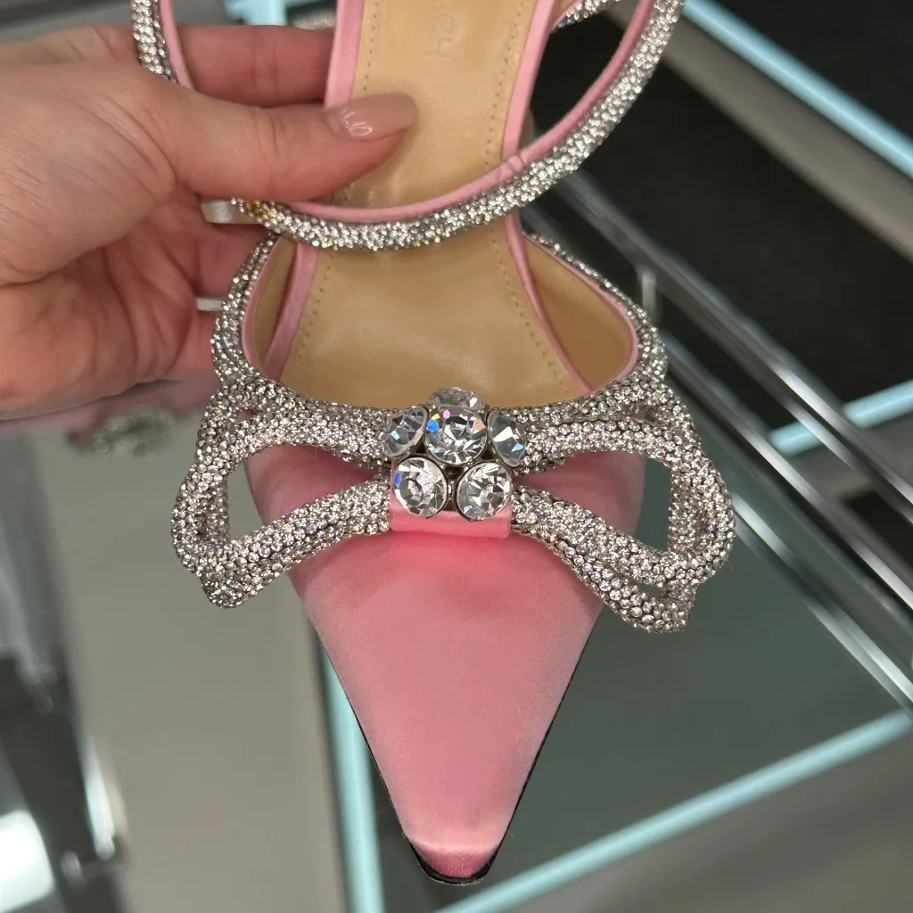 Mach and Mach Heels Pink Size 6 - Image 7