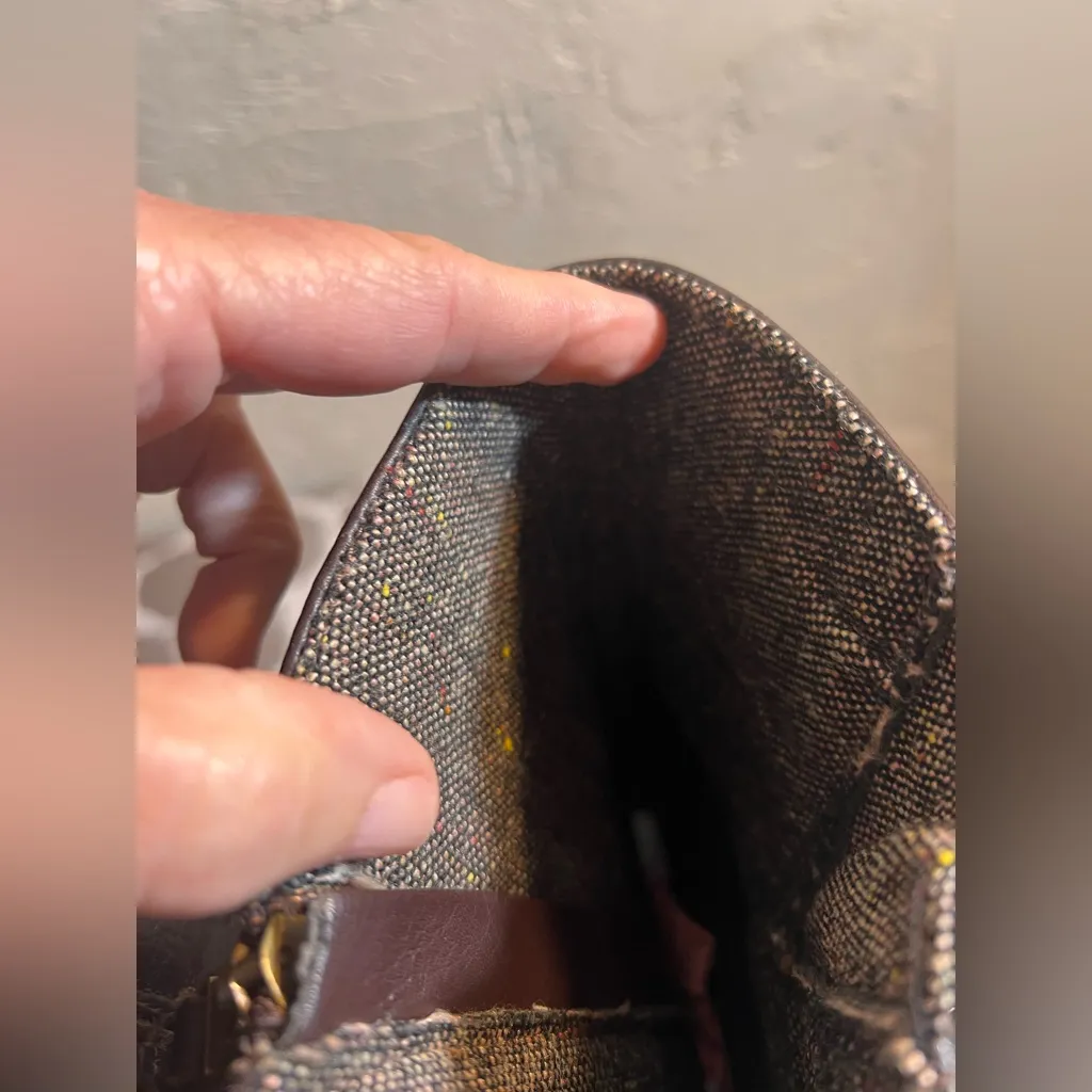 Timberland Brown Suede Leather Boots
Tweed lining lug casual countryside 7.5 - Image 8