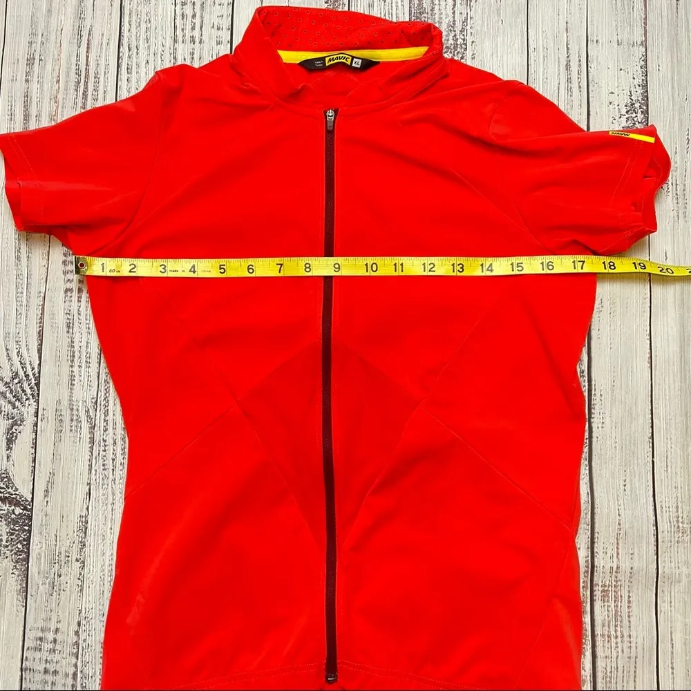 Mavic Red Sequence Cycling Jersey. Size XLarge. EUC - Image 6
