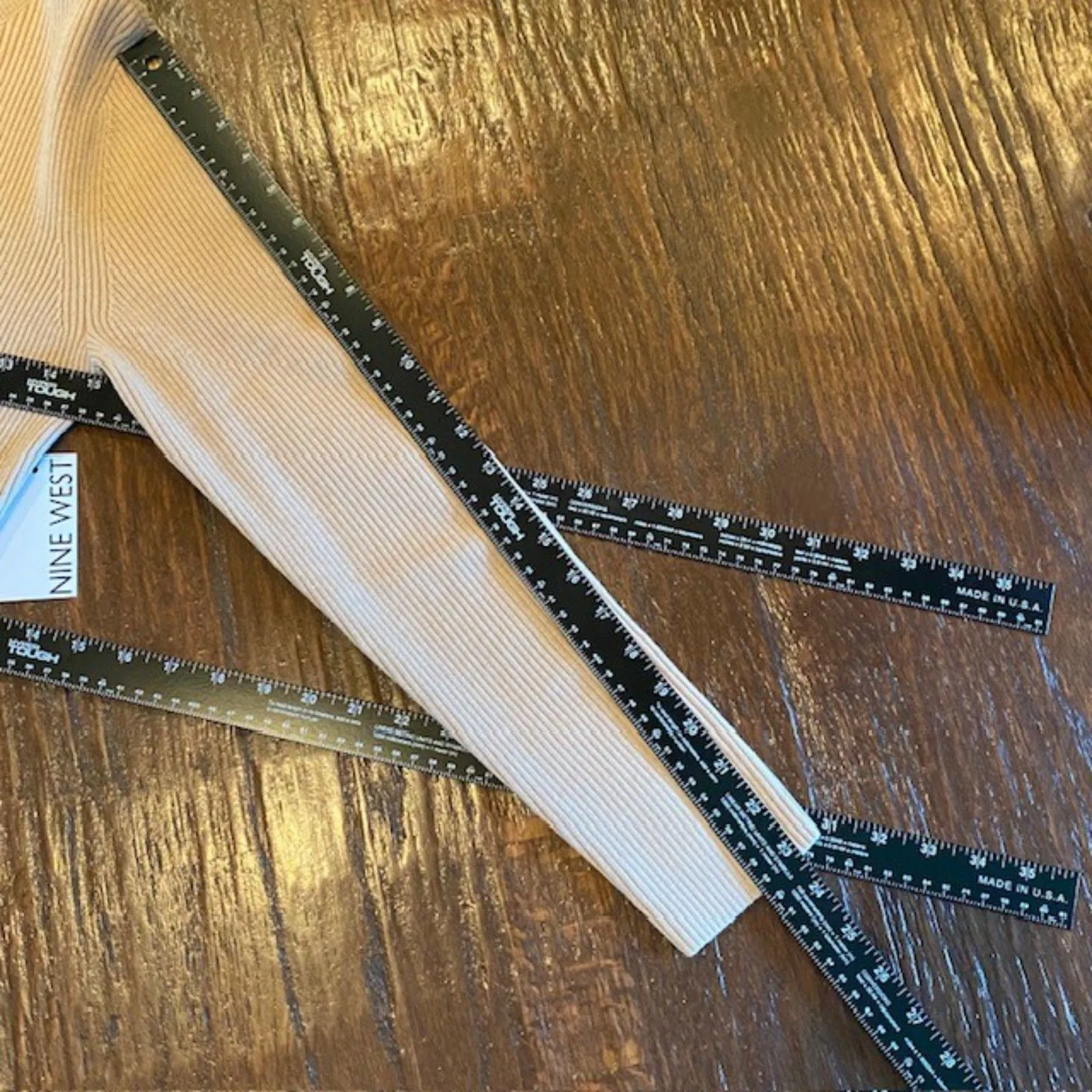 Nine West Tan Camel Bodycon Dress Medium NWT - Image 15