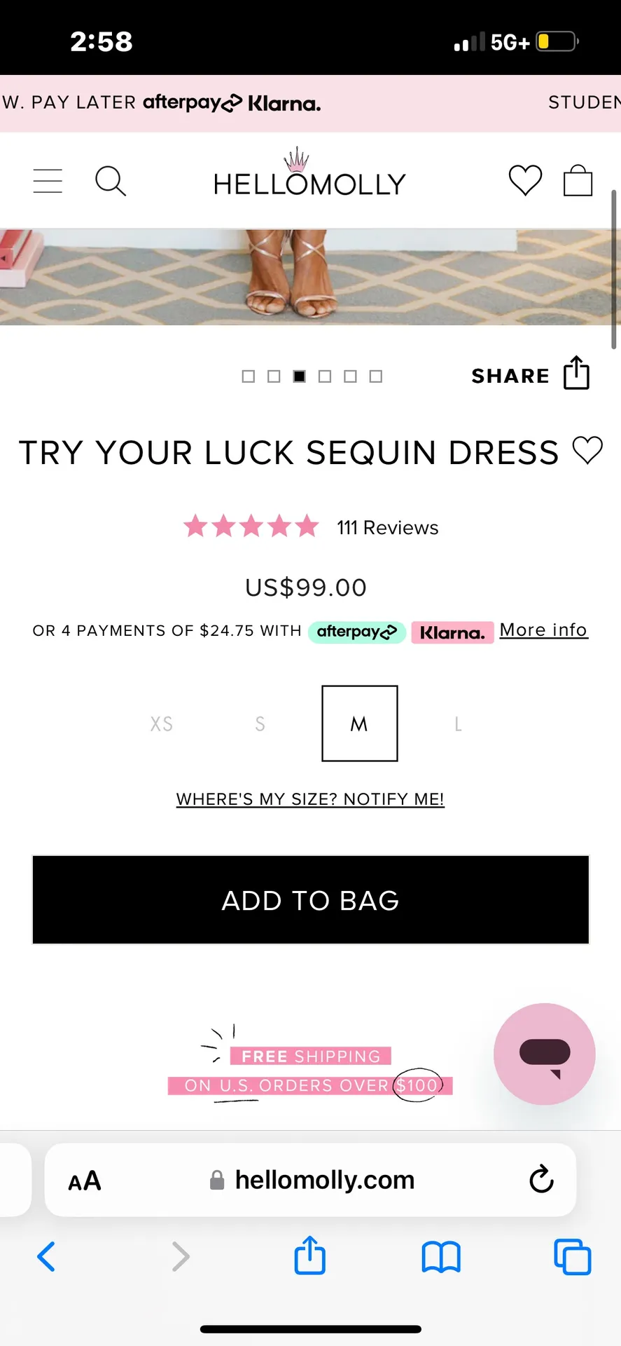 Try Your Luck Dress - Image 5