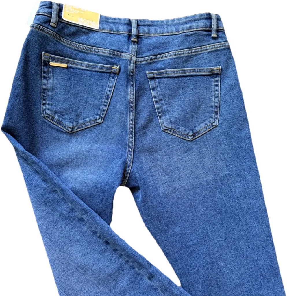 Michael Michael Kors Women’s Size 8 Selma High Rise Skinny Leg Ankle Jeans. New Blue - Image 8