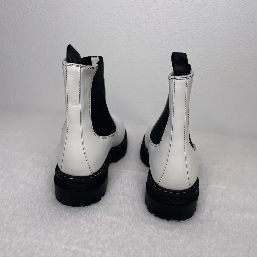 NWOB Marc Fisher Patrick Chelsea Boot in White size 8 - Image 7